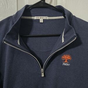Peter Millar Deep Blue Long Sleeve Tee